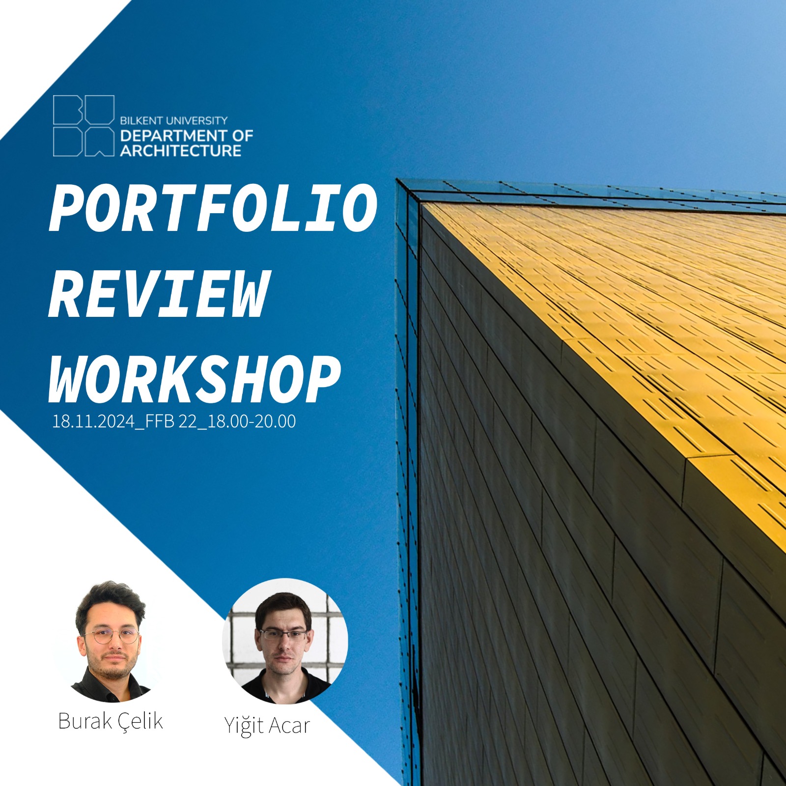 Portfolio Review Workshop