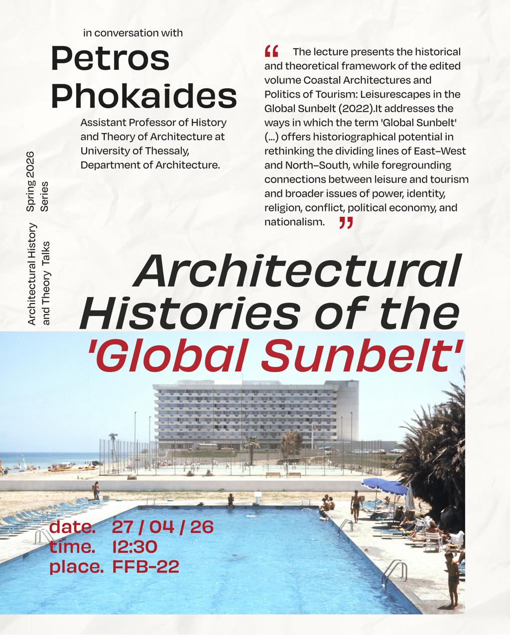 Architectural Histories of the “Global Sunbelt”